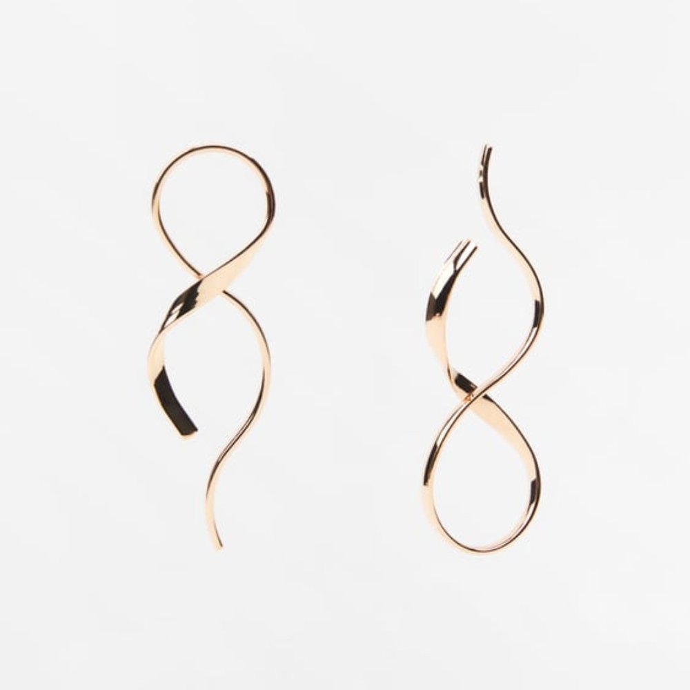 NWOT Zara Irregular Earrings